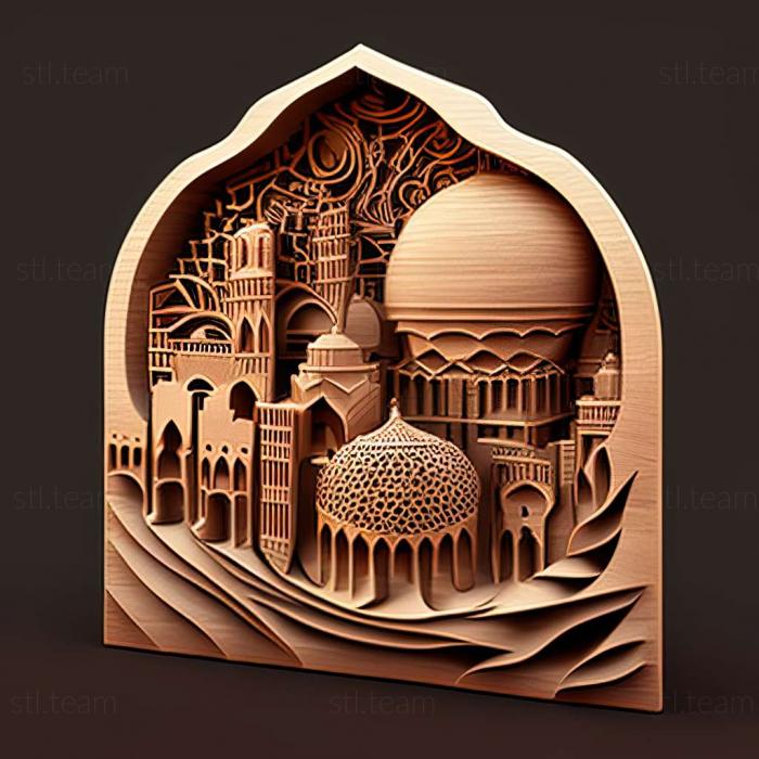 3D model Madinah (STL)